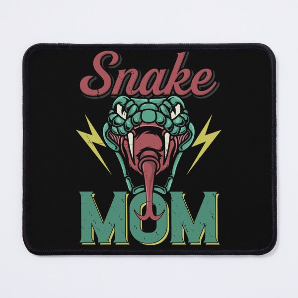Item preview, Snake Mom Mother Of Funny Python Partnerlook Matching Gift Fitted T-Shirt designed and sold by contawana1s.