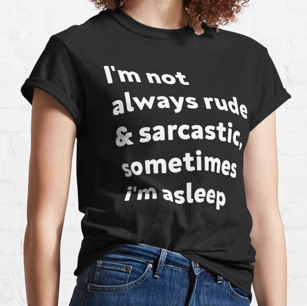 Humorous Graphic Rude Sarcastic Graphic Novelty Offensive Funny T Shirt  Nope