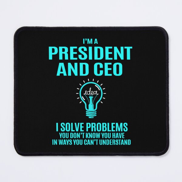 Item preview, President And Ceo T Shirt - I Solve Problems Gift Item Tee designed and sold by watkinsmat.