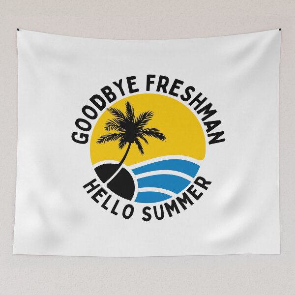 Item preview, Funny Quote For Last Day Of School: Goodbye Freshman Hello Summer designed and sold by AmeliaStore1.