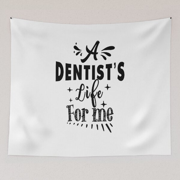 Item preview, A dentist's life for me designed and sold by TheFoolsGallery.
