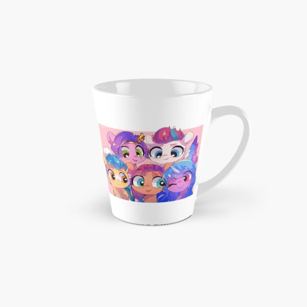 My Little Pony Coffee Mug Friendship Is Magic MLP Pink Ceramic Rainbow Dash  