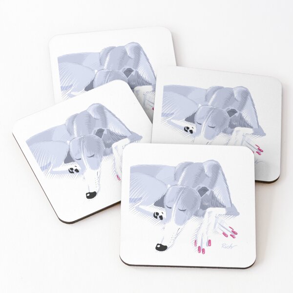 Item preview, The Blue Hound with the Pink Nails designed and sold by RichSkipworth.