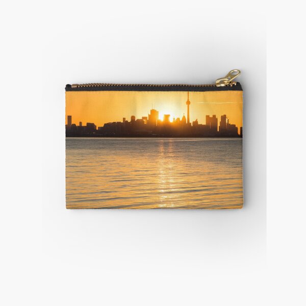Item preview, Dual Sunpath - The Sun Rising Behind Toronto Distinctive Skyline designed and sold by Georgia Mizuleva.