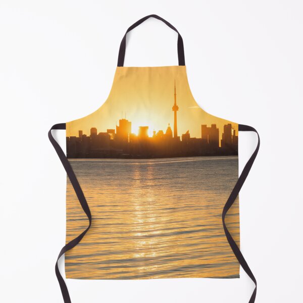Item preview, Dual Sunpath - The Sun Rising Behind Toronto Distinctive Skyline designed and sold by Georgia Mizuleva.