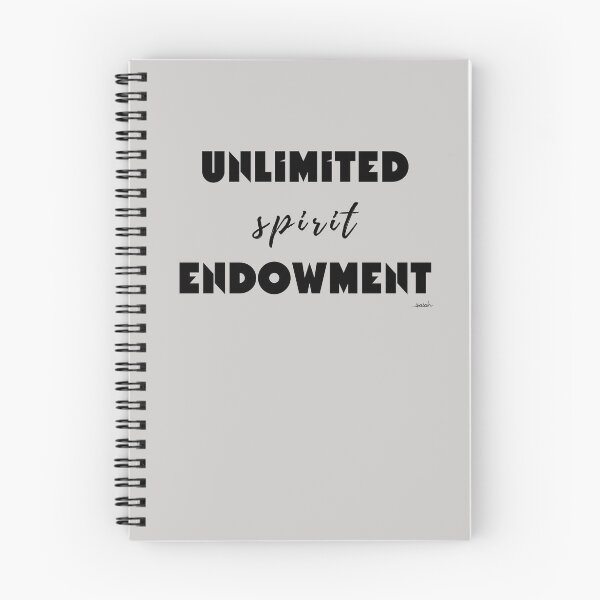 Item preview, UNLIMITED SPIRIT ENDOWMENT designed and sold by GODLOVES by Isaiah .