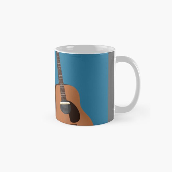 Vista previa del artículo con la obra «Acoustic Guitar with cables Classic», diseñado y vendido por CorineWisoky.