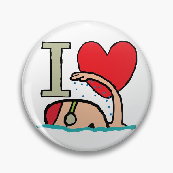 Item preview, I Love Swimming designed and sold by Mark-Ewbie.