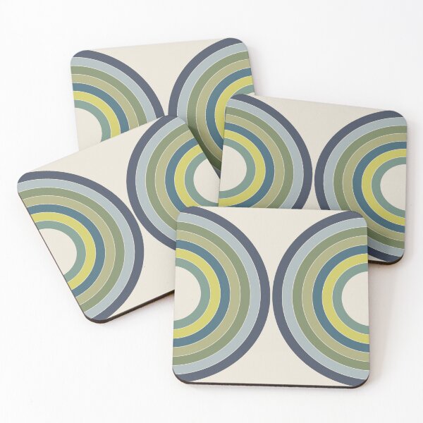Item preview, Double semicircles in retro style designed and sold by BattaAnastasia.