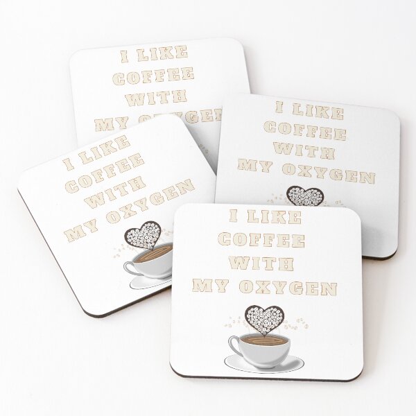 Item preview, i like coffee with my oxygen designed and sold by matasraa.