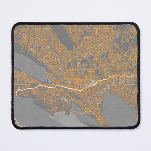 Item preview, Monterrey City Map of Nuevo Leon, Mexico - Bauhaus designed and sold by deMAP.