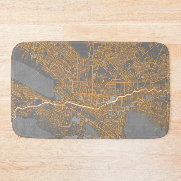 Item preview, Monterrey City Map of Nuevo Leon, Mexico - Bauhaus designed and sold by deMAP.