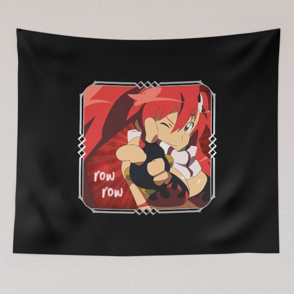 Item preview, Row Row - Red (on Black) designed and sold by epinkb.