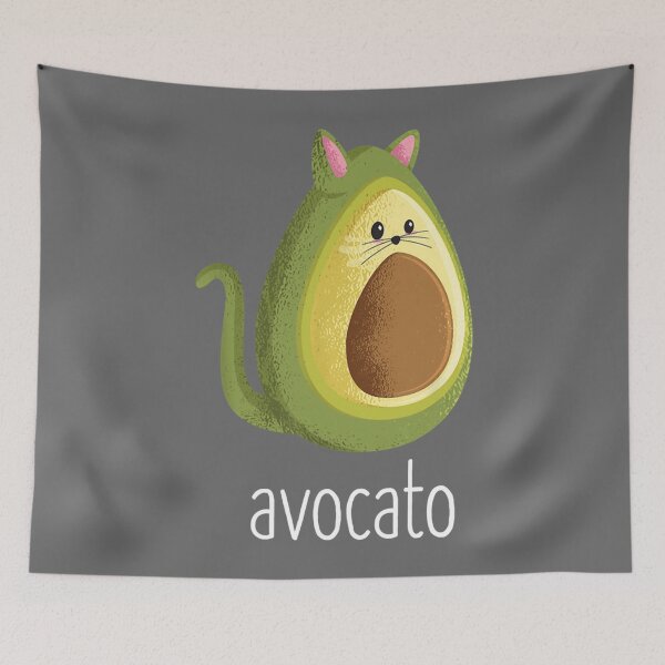 Item preview, Adaptive Energy Funny Avocado Avocato Cat Cute Classic designed and sold by CorineWisoky.