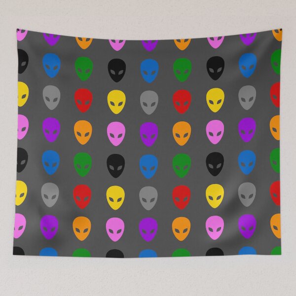 Item preview, Alien symbols sheet in multiple colours designed and sold by effervescence.