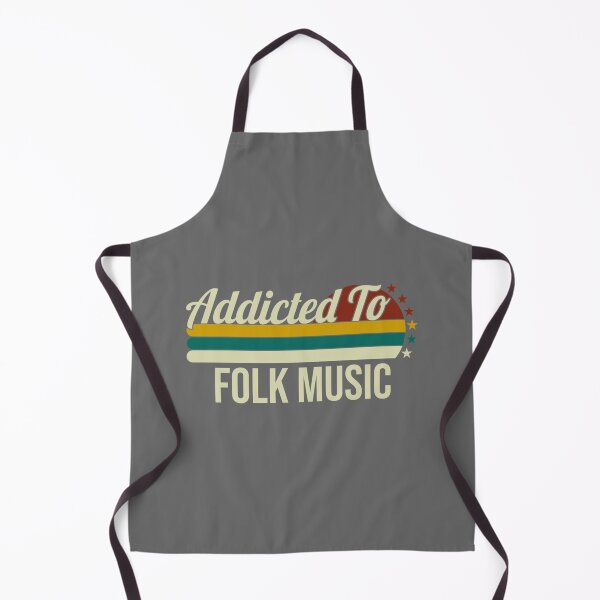 Item preview, Addicted To Folk Music - Gift For Folk Music Lovers Classic designed and sold by CorineWisoky.