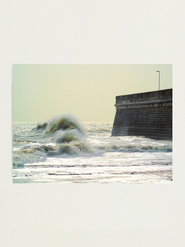 Alternate view of Waves over Ramsgate Photographic Print