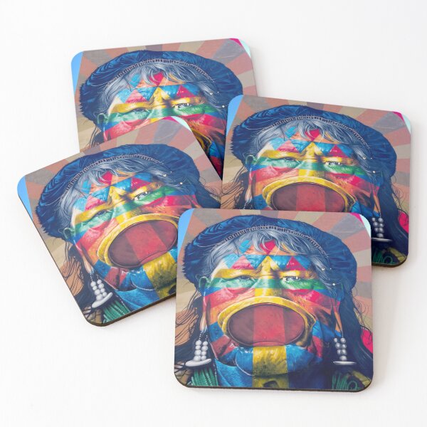 Artikelvorschau, Last Shaman Raoni, Eduardo Kobra Street Art Piece, Amazon Forest Classic entworfen und verkauft von AnahiDenesik.