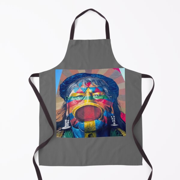 Artikelvorschau, Last Shaman Raoni, Eduardo Kobra Street Art Piece, Amazon Forest Classic entworfen und verkauft von AnahiDenesik.