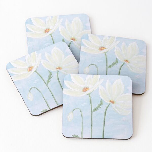 Item preview, White flowers  designed and sold by LABDesigns22.