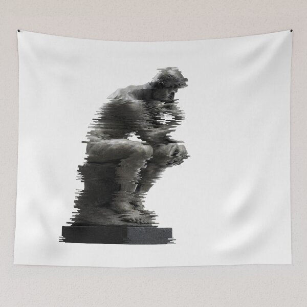 Item preview, Rodin's Thinker Isn't Quite Right  designed and sold by OrpheusPo.