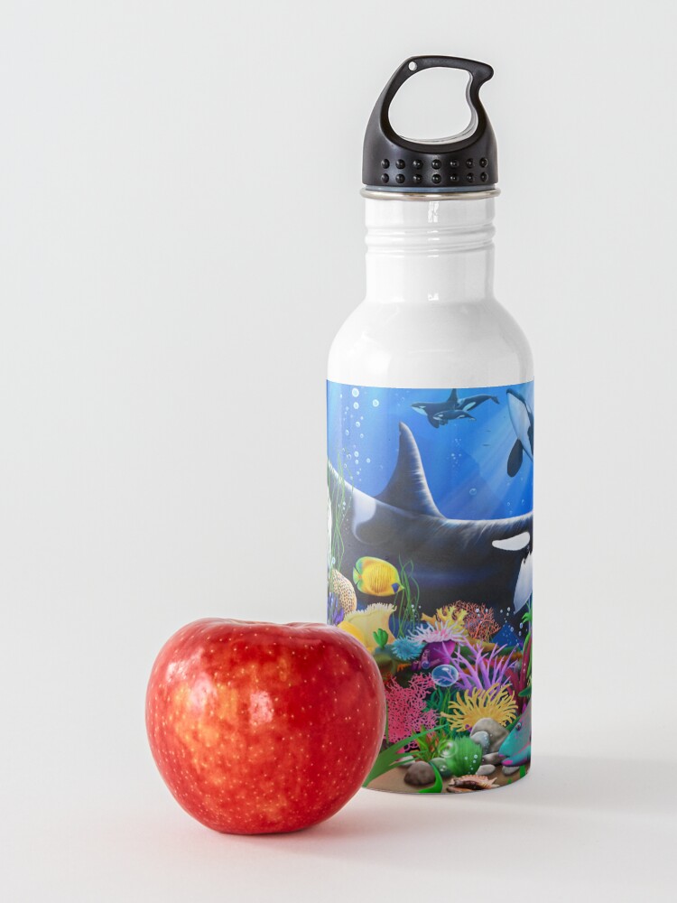 Alternate view of Orca's Beautiful Reef Water Bottle