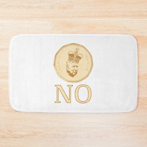 Item preview, No King Charles on Canadian money designed and sold by Signs for Dark Times.