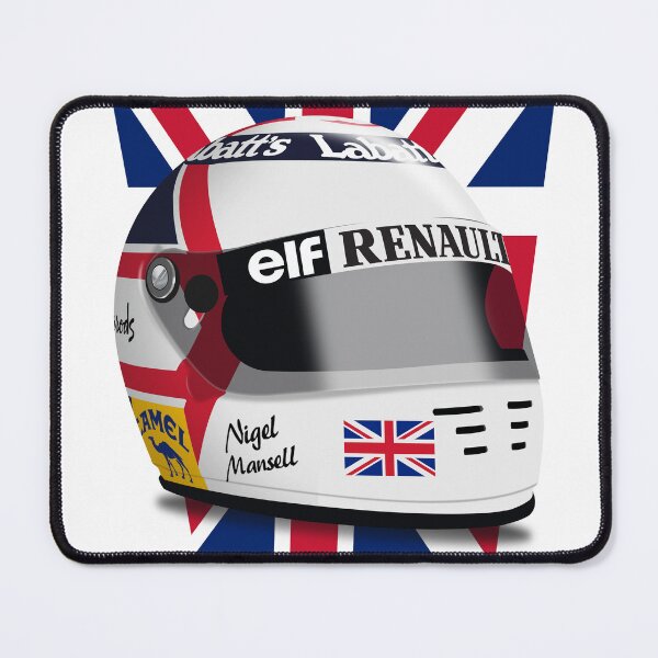 Item preview, Nigel Mansell 1992 - Helmet flag champion designed and sold by JageOwen.