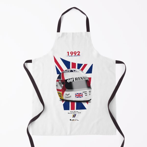 Item preview, Nigel Mansell 1992 - Helmet flag champion designed and sold by JageOwen.