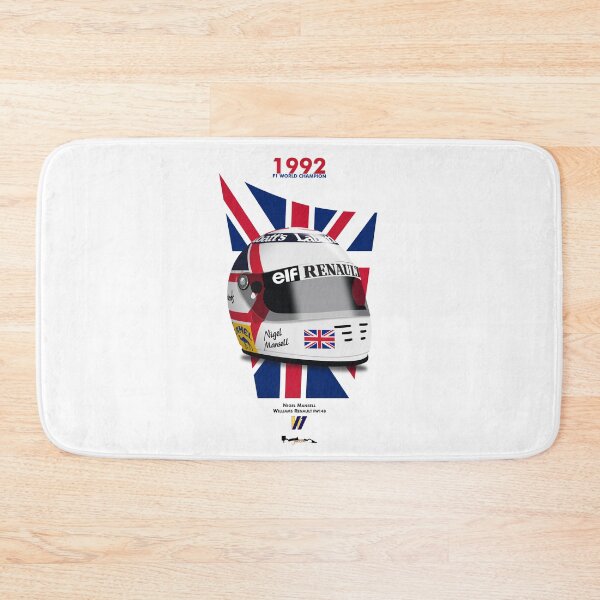 Item preview, Nigel Mansell 1992 - Helmet flag champion designed and sold by JageOwen.