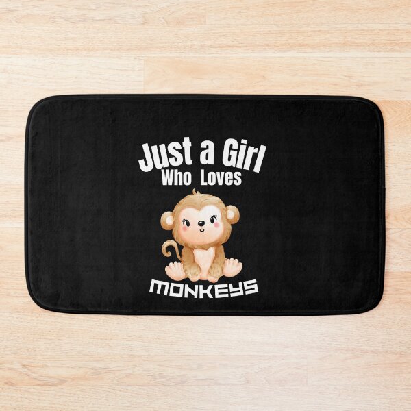 Item preview, Just a Girl Who loves Monkeys #03 designed and sold by WaguinhoTex.