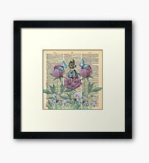 Alice In Wonderland - Wonderland Garden Framed Print