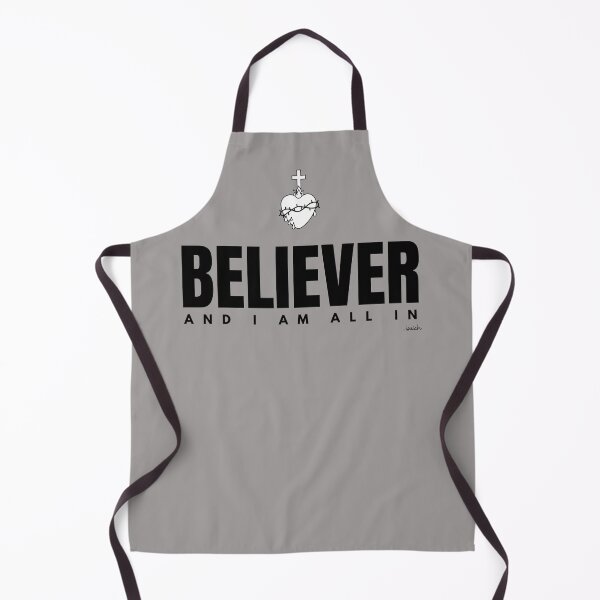 Artikelvorschau, BELIEVER - AND I AM ALL IN entworfen und verkauft von GODLOVES by Isaiah .