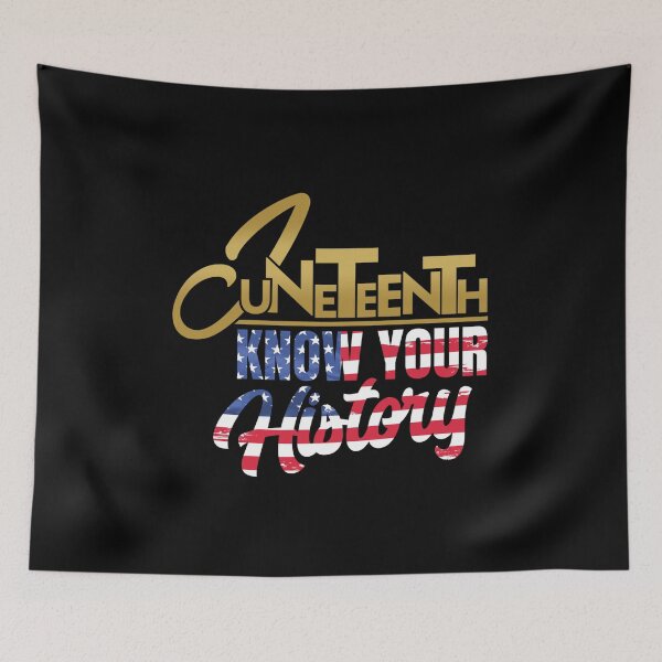 Item preview, JUNETEENTH KNOW YOUR HISTORY AMERICAN CELEBRATE FREEDOM DAY designed and sold by lukas69graphic.
