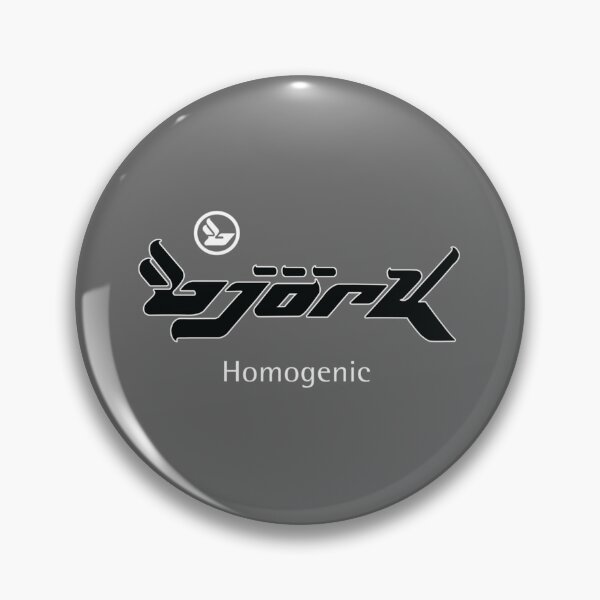 Item preview, Art of Bjork Homogenic Logo (Black  White) Essential designed and sold by AndreNolan.