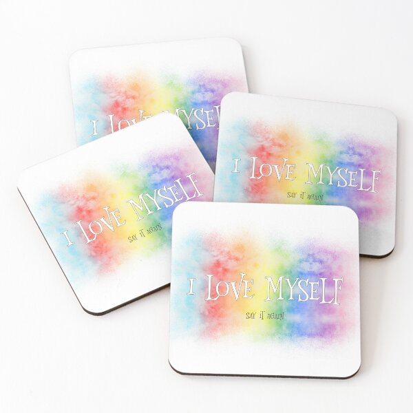 Artikelvorschau, I love myself Motivational Print - PRIDE entworfen und verkauft von Crystall1z3d.