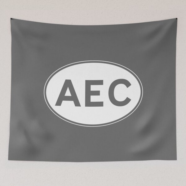 Item preview, AEC classic lorry oval country plate Classic designed and sold by CorineWisoky.