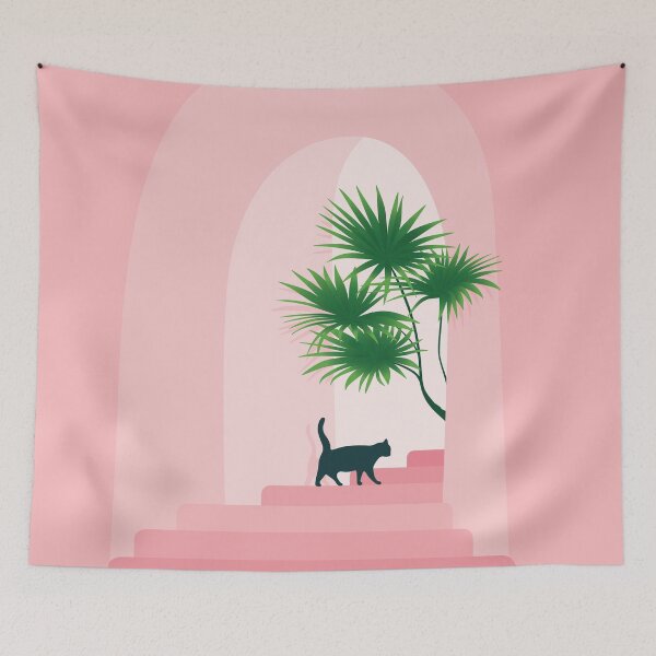Item preview, Cat Adventure To Secret Garden designed and sold by zykydesigns.
