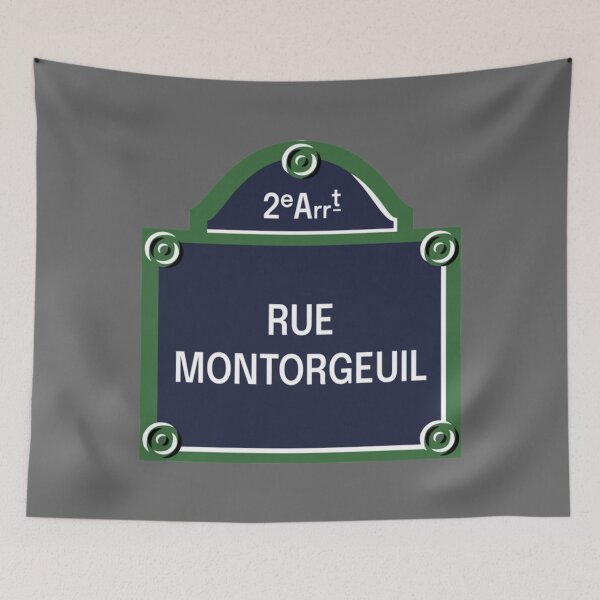 Aperçu de l'œuvre 2nd Arrondissement of Paris (Home of Montorgeuil district & Bourse) Classic créée et vendue par EnidJohnston.