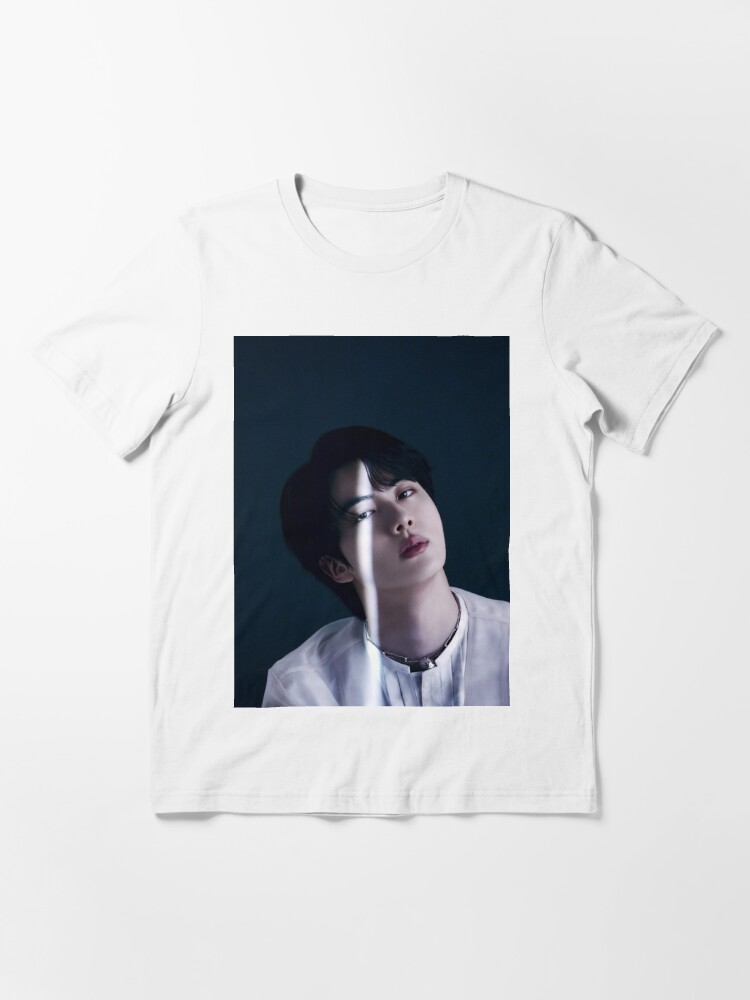 photoshoot bts jin white shirt