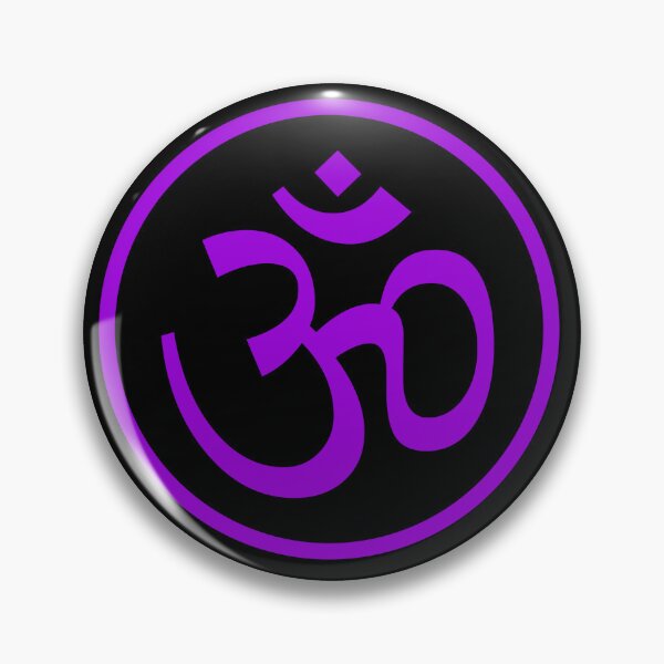 Item preview, Purple Aum or Om symbol designed and sold by effervescence.