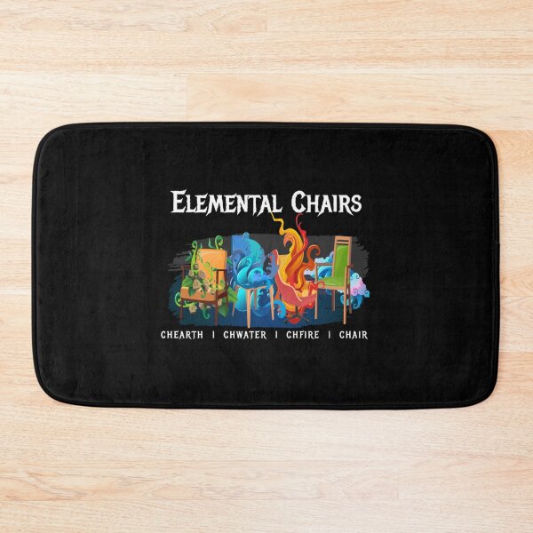 Item preview, Elemental Chairs Chairs Fire Earth Essential T-Shirt designed and sold by saurelmosert.