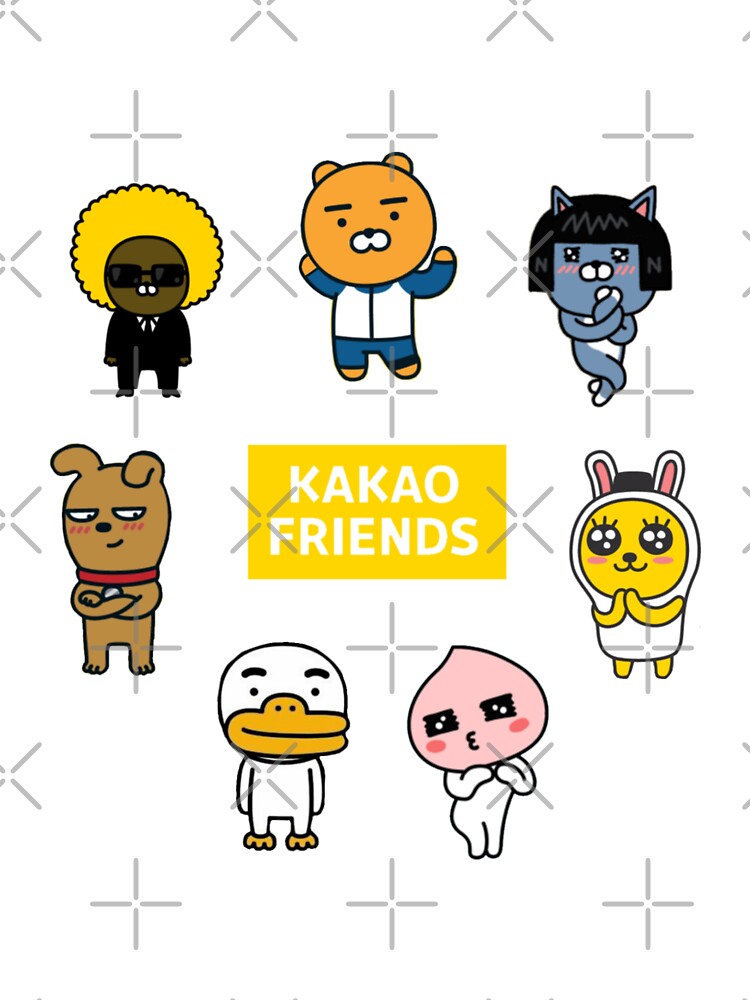 【CPGN X KAKAO FRIENDS】HAPPY BUDDY Short Sleeve Tee Kakao Friends Characters Collection 