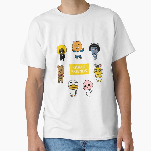 【CPGN X KAKAO FRIENDS】HAPPY BUDDY Short Sleeve Tee CPGN X Kakao Friends] Happy Buddy Short Sleeve T-shirt – HK