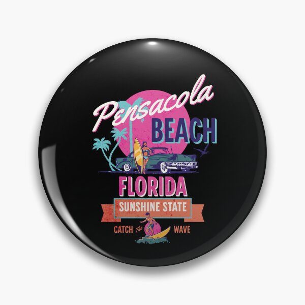 Item preview, Pensacola Beach Retro Florida designed and sold by jiromie.
