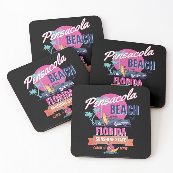 Item preview, Pensacola Beach Retro Florida designed and sold by jiromie.