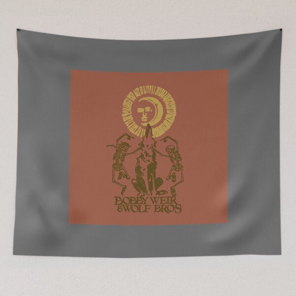 Item preview, Aesthetic Bobby Weir Wolf Bros Classic Art designed and sold by CorineWisoky.
