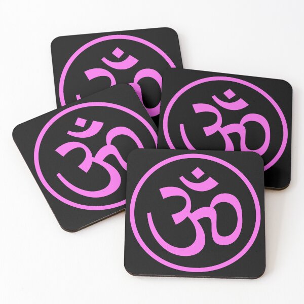 Item preview, Pink Aum or Om symbol designed and sold by effervescence.
