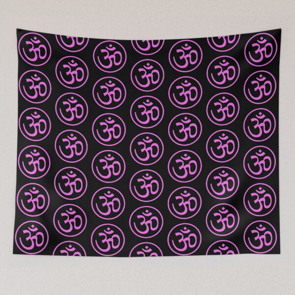 Item preview, Pink Aum or Om symbol designed and sold by effervescence.