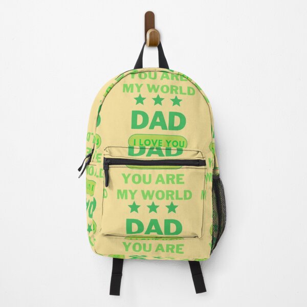 Item preview, Dad I love You ,You Are My World ,Happy Fathers Day designed and sold by DeeCeeFashion.